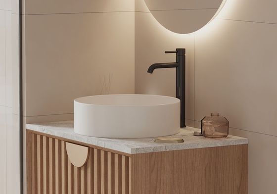 Bez rdzy Ochrona środowiska Jednouchwytowa bateria umywalkowa z ciepłą i zimną umywalką